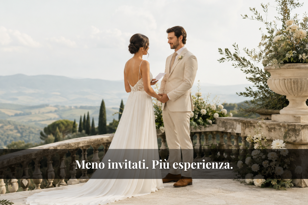 Quiet Wedding ed Elopement: quando il matrimonio sceglie l’intimità