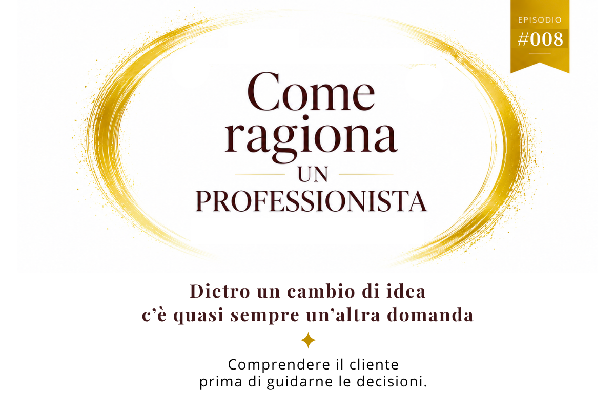 Dietro un cambio di idea c’è quasi sempre un’altra domanda