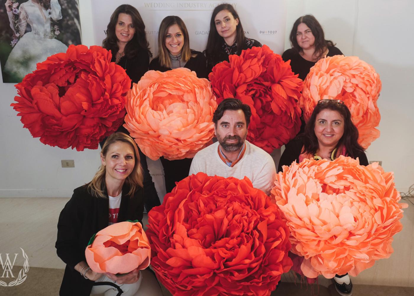 Corso Giant Paper Flower
